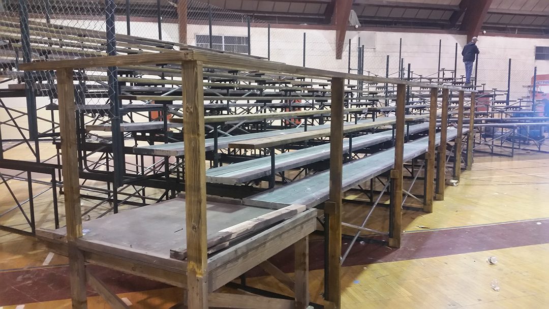 Set built for movie Creed 2