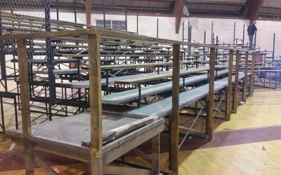 Lights, Camera, Construction: Custom Bleachers for Creed II